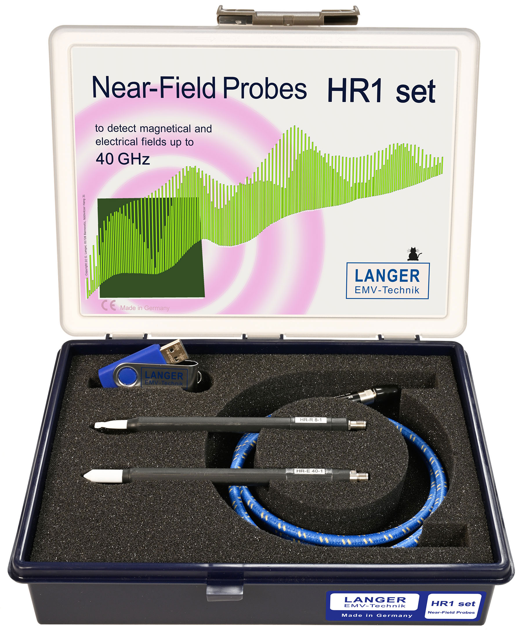 HR1 set, Near-Field Probes up to 40 GHz